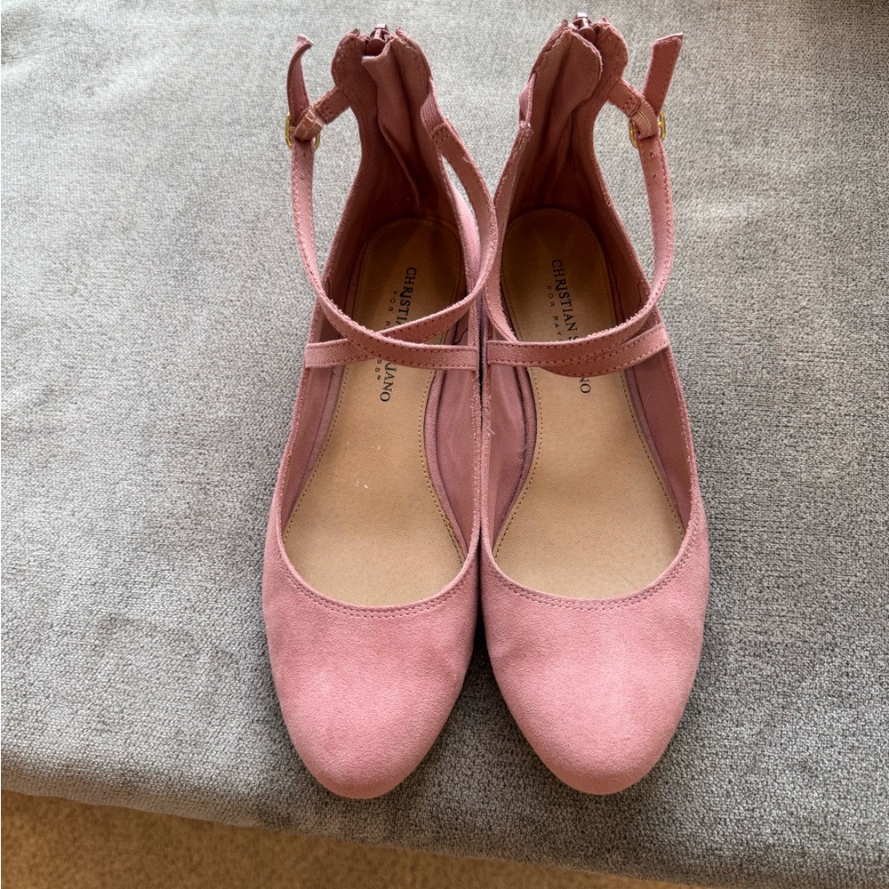 Christian Siriano Pink Flats
